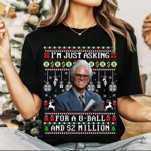 Baby Billy All I Want For Christmas Is A 8-Ball And 2 Million Christmas Shirt